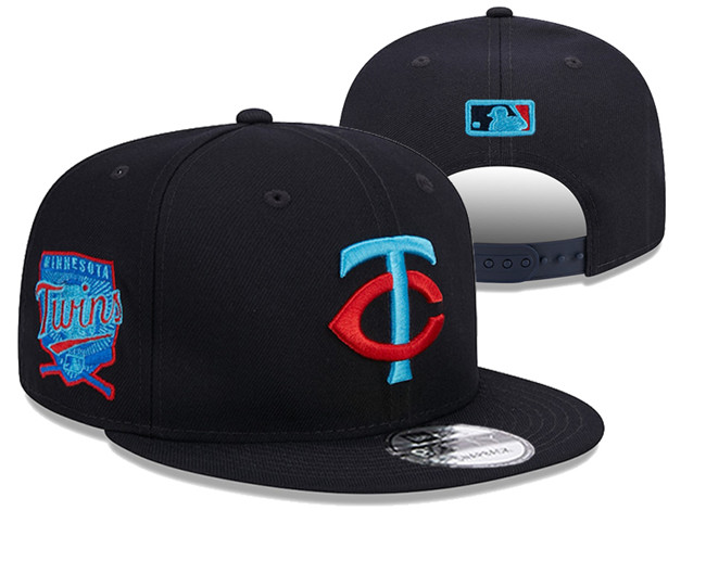Minnesota Twins Stitched Snapback Hats 011